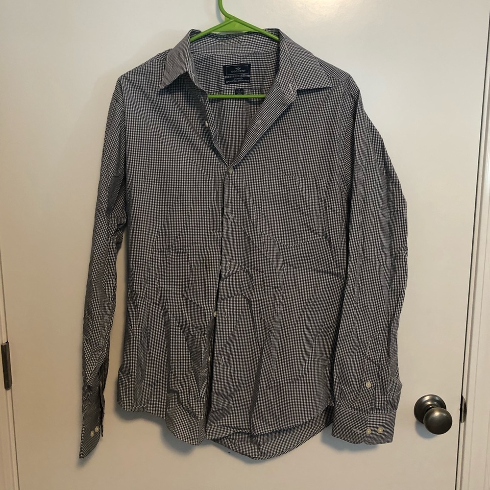 Checkered dress shirt